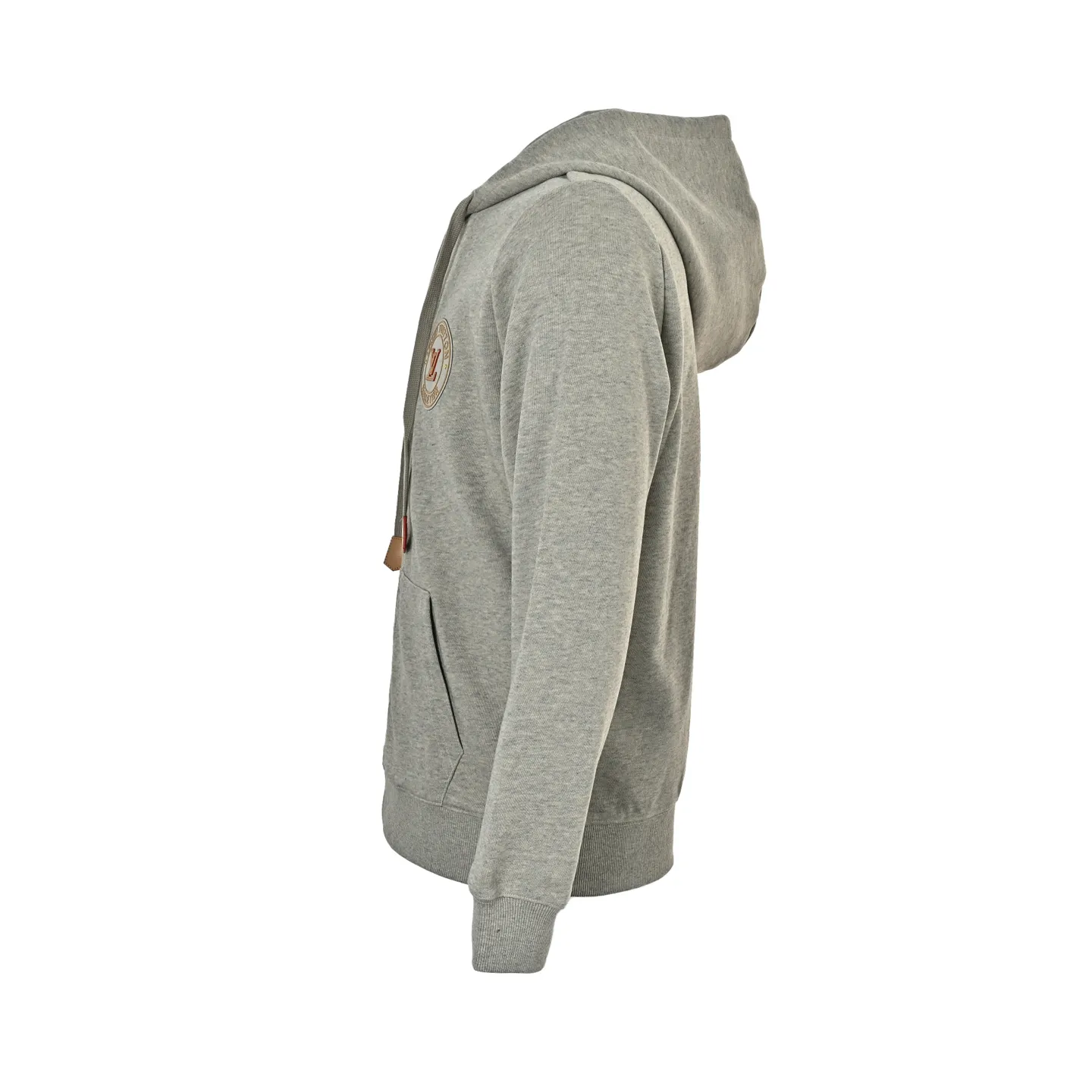 Louis Vuitton/Louis Vuitton round logo zipper hooded jacket